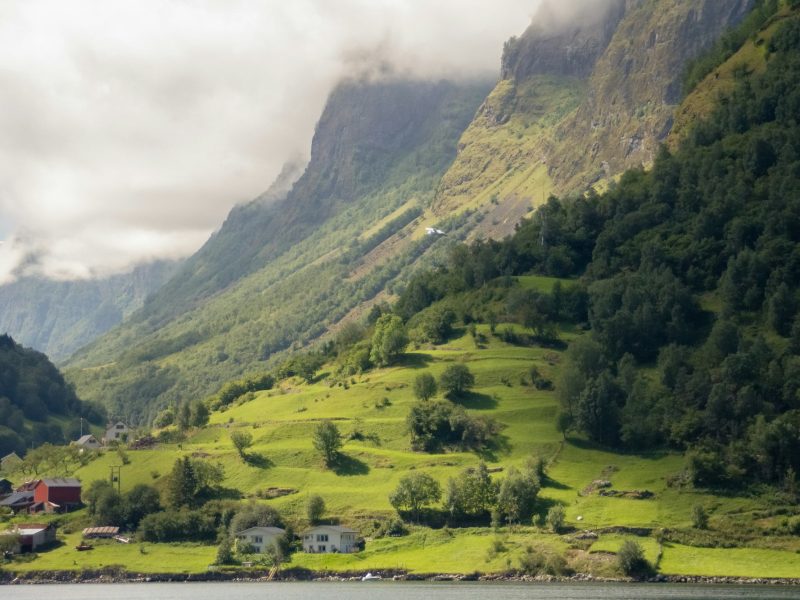 norwegian fjord.